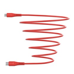 Nautica Lightning to Type-C Cable (4ft) Red - 2