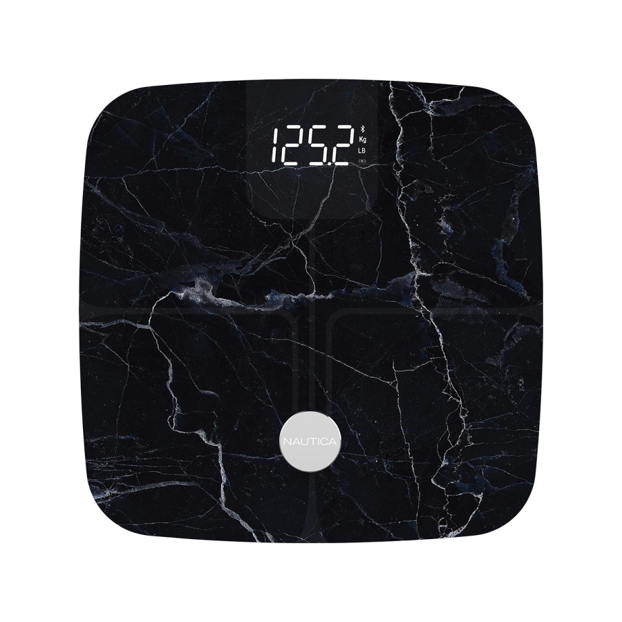 Nautica Marble Collection Plus Body Tracker Smart Body Scale Neo Black - 2