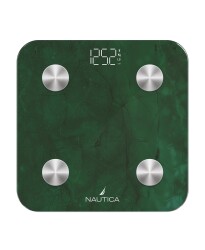 Nautica Marble Collection Body Tracker Smart Scale Emerald Green - 2