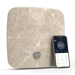 Nautica Marble Collection Plus Body Tracker Smart Body Scale Quartz Stone 