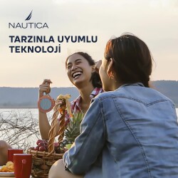 Nautica S20 Taşınabilir Bluetooth Speaker, Hoparlör, Ses Bombası Turuncu Mavi - 6