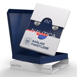 Nautica Sport Collection Body Tracker Smart Scale Logo Navy - 6