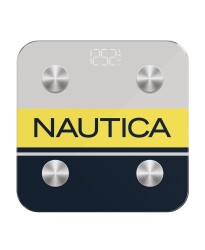 Nautica Sport Collection Body Tracker Smart Scale Logo Yellow - 2