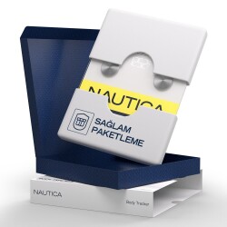 Nautica Sport Collection Body Tracker Akıllı Tartı Logo Sarı - 6