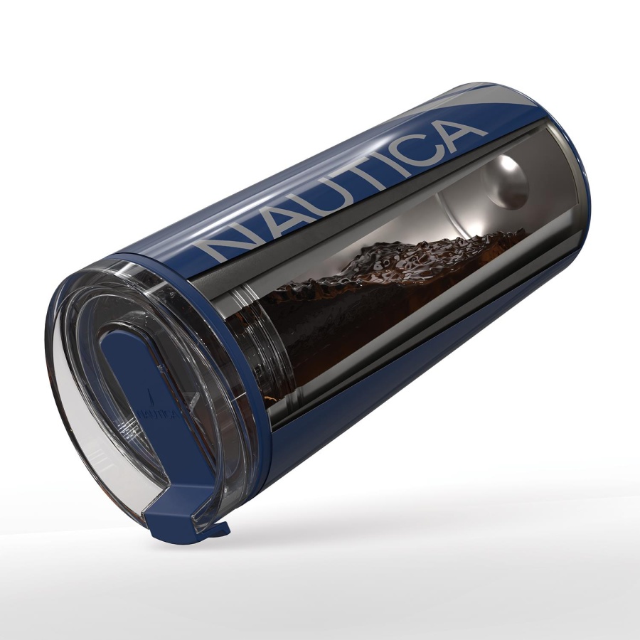 Nautica Sport Tumbler (32 OZ) Navy - 4