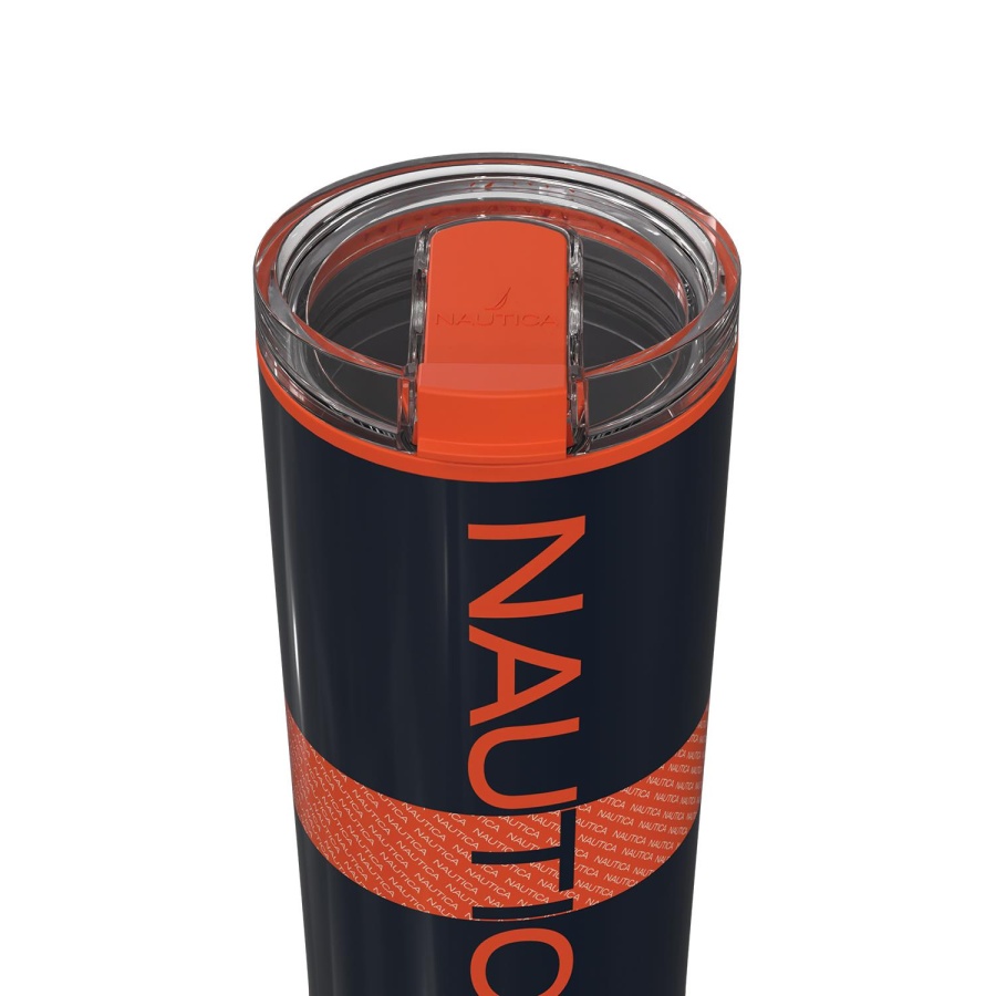 Nautica Sport Termos Paslanmaz Çelik 500 ml Navy Turuncu - 2