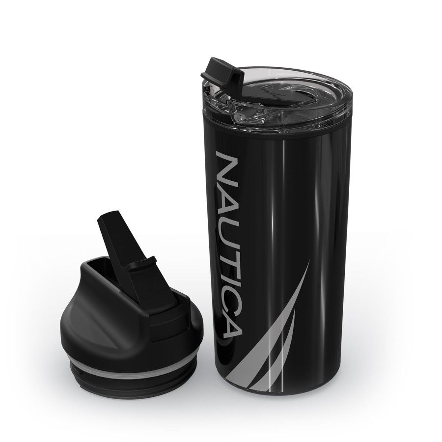 Nautica Sport Termos Paslanmaz Çelik 950 ml Siyah - 1