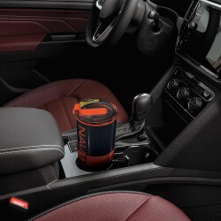 Nautica Sport Termos Paslanmaz Çelik 950 ml Navy Turuncu - 5