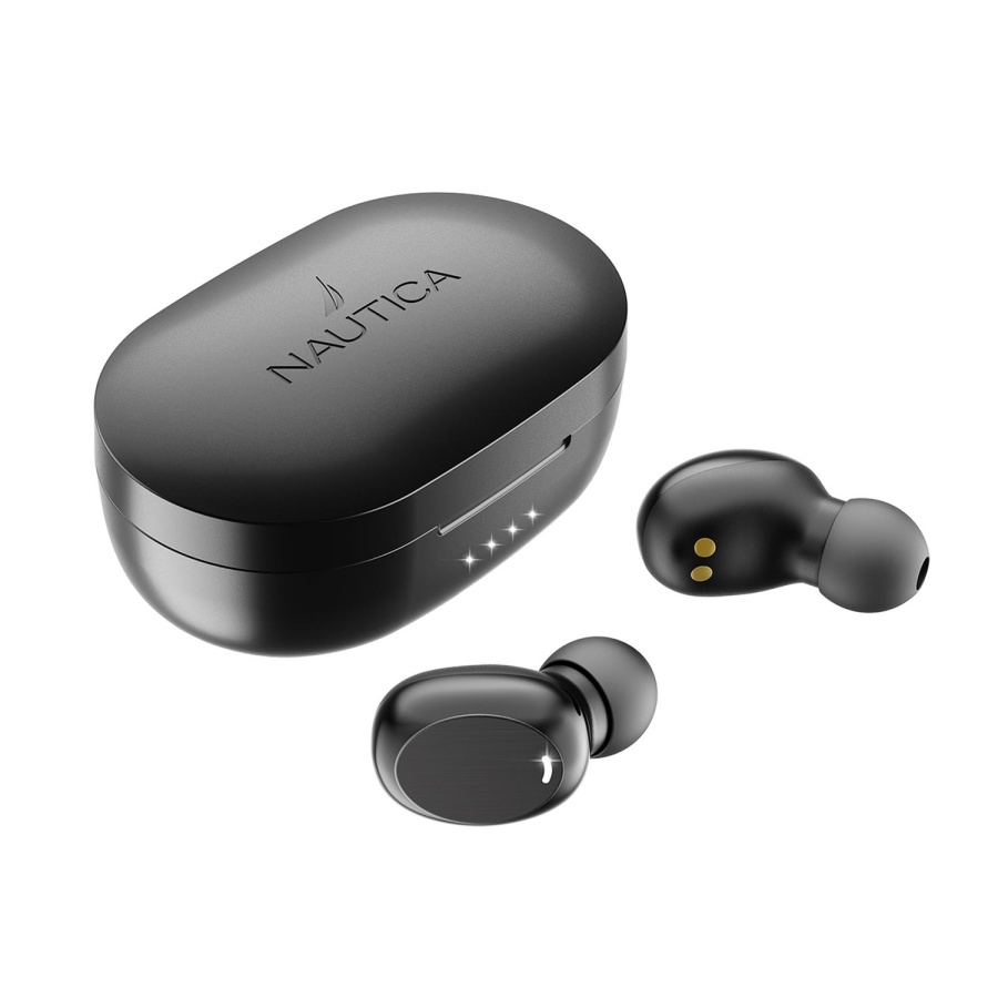 Nautica T120 TWS Earbuds With Charging Case Black - 1