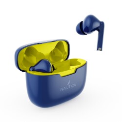 Nautica T200 TWS Earbuds With Charging Case Yellow - 3