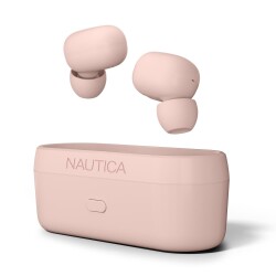 Nautica T300 TWS Earbuds With Charging Case Pink 