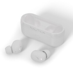 Nautica T300 TWS Earbuds With Charging Case White - 3