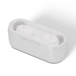 Nautica T300 TWS Earbuds With Charging Case White - 4