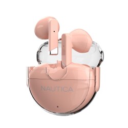 Nautica T320 TWS Earbuds With Charging Case Pink - 1