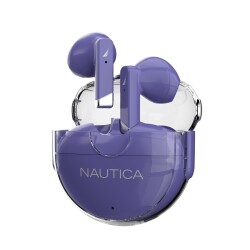 Nautica T320 TWS Earbuds With Charging Case Purple 