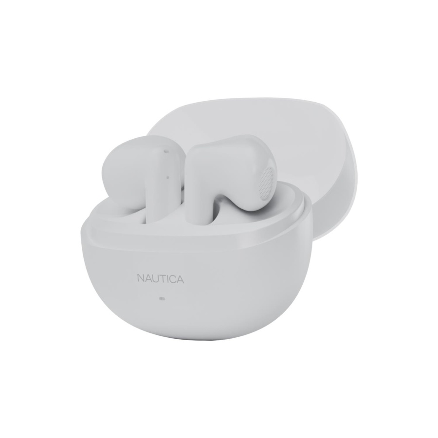 Nautica T500 ENC Gürültü Engelleme Kablosuz Bluetooth 5.3 Kulaklık Beyaz - 1