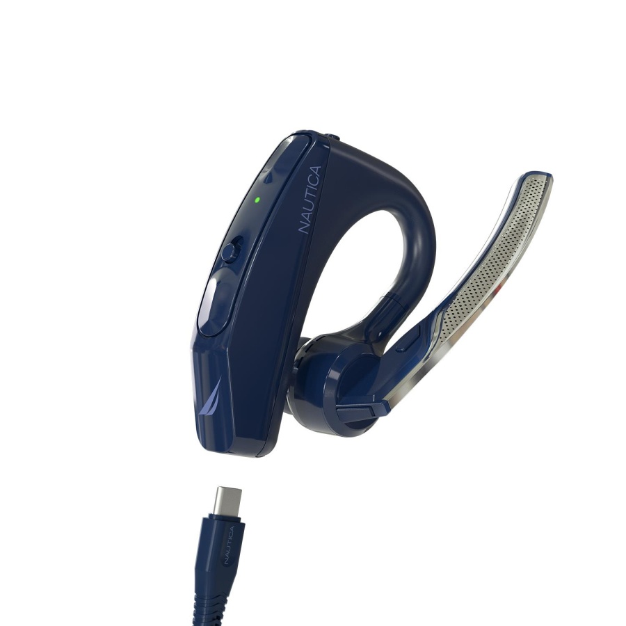 Nautica T80 Single Ear Bluetooth Headset Navy - 3