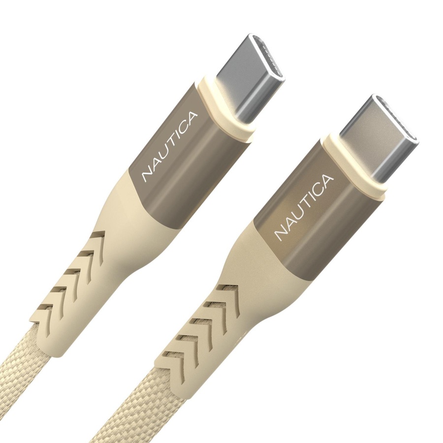 Nautica USB-C to USB-C Cable (7ft) Nude - 1