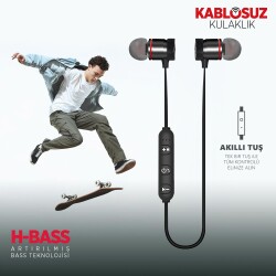 Polosmart FS24 Kablosuz Kulakiçi Kulaklık - 4