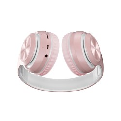 Polosmart FS51 Brezza Wireless Kulaküstü Kablosuz Kulaklık Pembe - 4