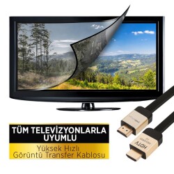 Polosmart PSM54 Premium 4K HDMI Altın Kaplama Kablo 2 M - 3